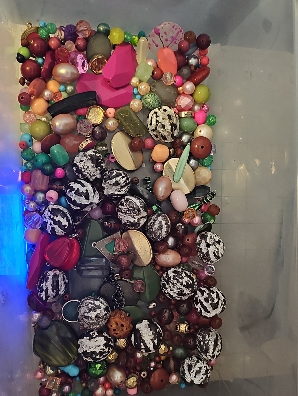 1lb Costume Bead for Jewelry Making - Multicolor #11